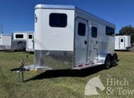 2027 ADAM JULITE 2 HORSE BUMPER PULL W/ SIDE RAMP $24,900