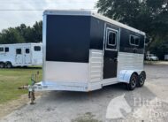 2021 4 STAR 2 HORSE STRAIGHT LOAD BUMPER PULL! $29,500