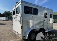 2025 ADAM 2 HORSE BUMPER PULL W/ DRESSING ROOM & UPGRADES!! $18,500