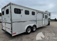 2006 SILVERLITE 3 HORSE GOOSENECK WITH 10′ LIVING QUARTERS $30,000