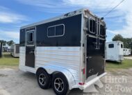 2021 4 STAR 2 HORSE STRAIGHT LOAD BUMPER PULL! $29,500