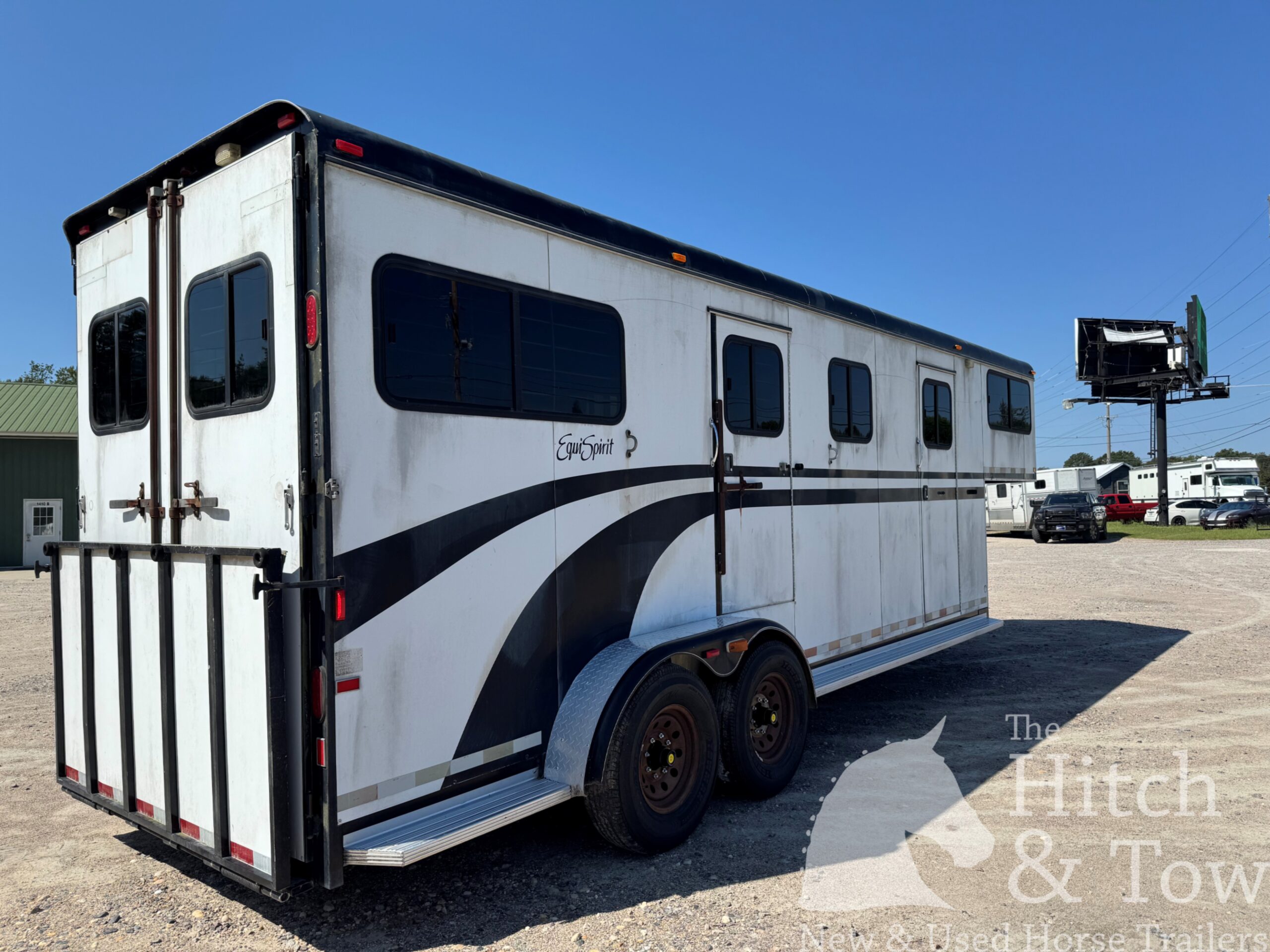 2005 EQUISPIRIT 3 HORSE SAFELOAD GOOSENECK $13,900