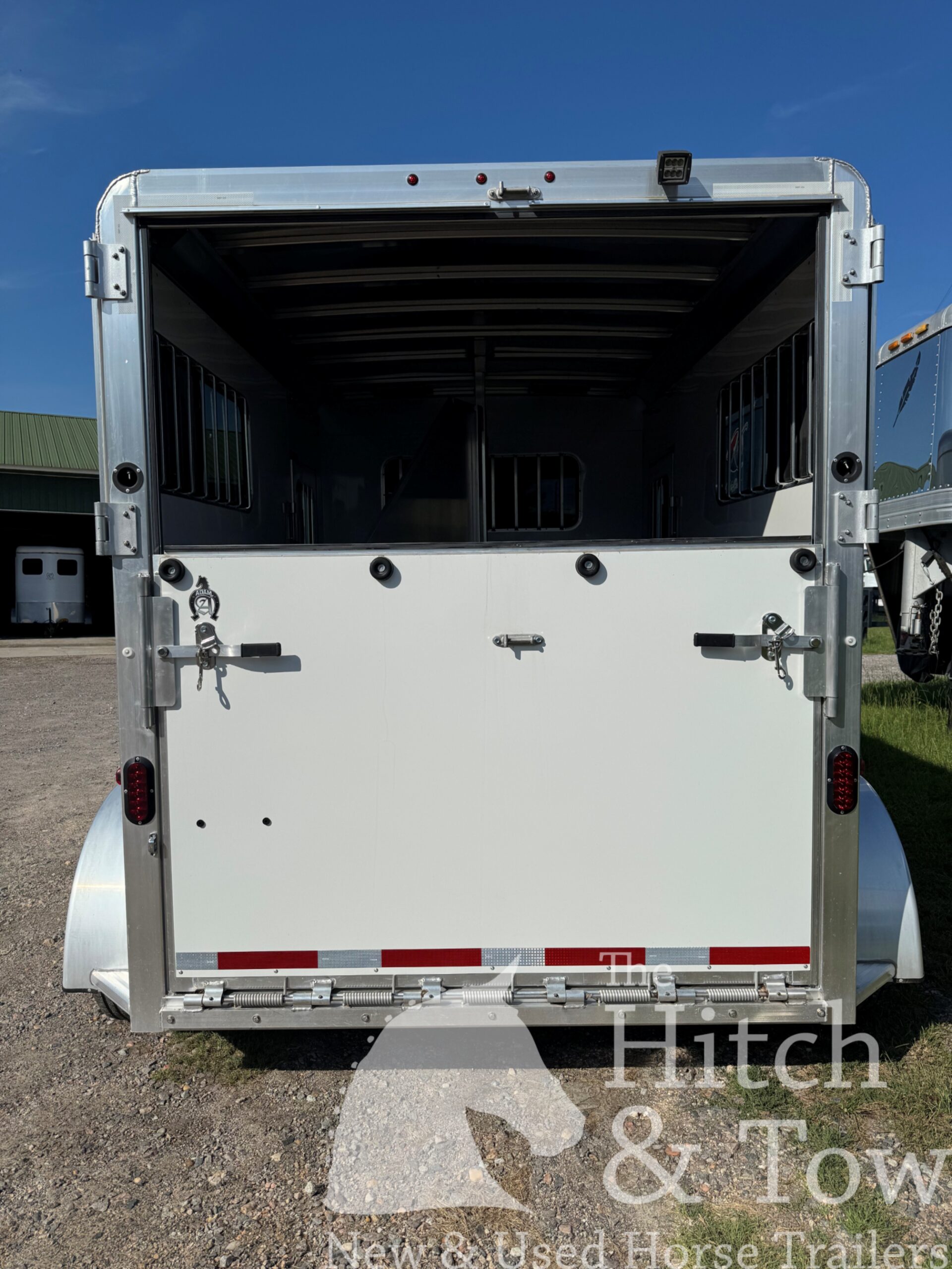 2025 ADAM 2 HORSE BUMPER PULL W/ DRESSING ROOM & UPGRADES!! $18,500