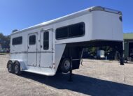 2008 SUNDOWNER 2 HORSE GOOSENECK WARMBLOOD DIMENSIONS! $16,000
