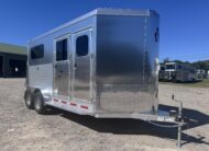 2027 ADAM JUBILEE 2 HORSE BUMPER PULL ALL ALUMINUM W/ DRESSING ROOM! $34,900