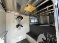 2000 SUNDOWNER 2 HORSE GOOSENECK WARMBLOOD DIMENSIONS! $10,900