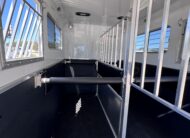 2027 KieferBilt Trailers 4 HORSE HEAD TO HEAD W/ MANY UPGRADES $72,900