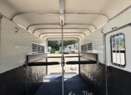 2009 GORE 2 HORSE GOOSENECK W/ SIDE RAMP, HYDRAULIC JACK, ETC! $19,900