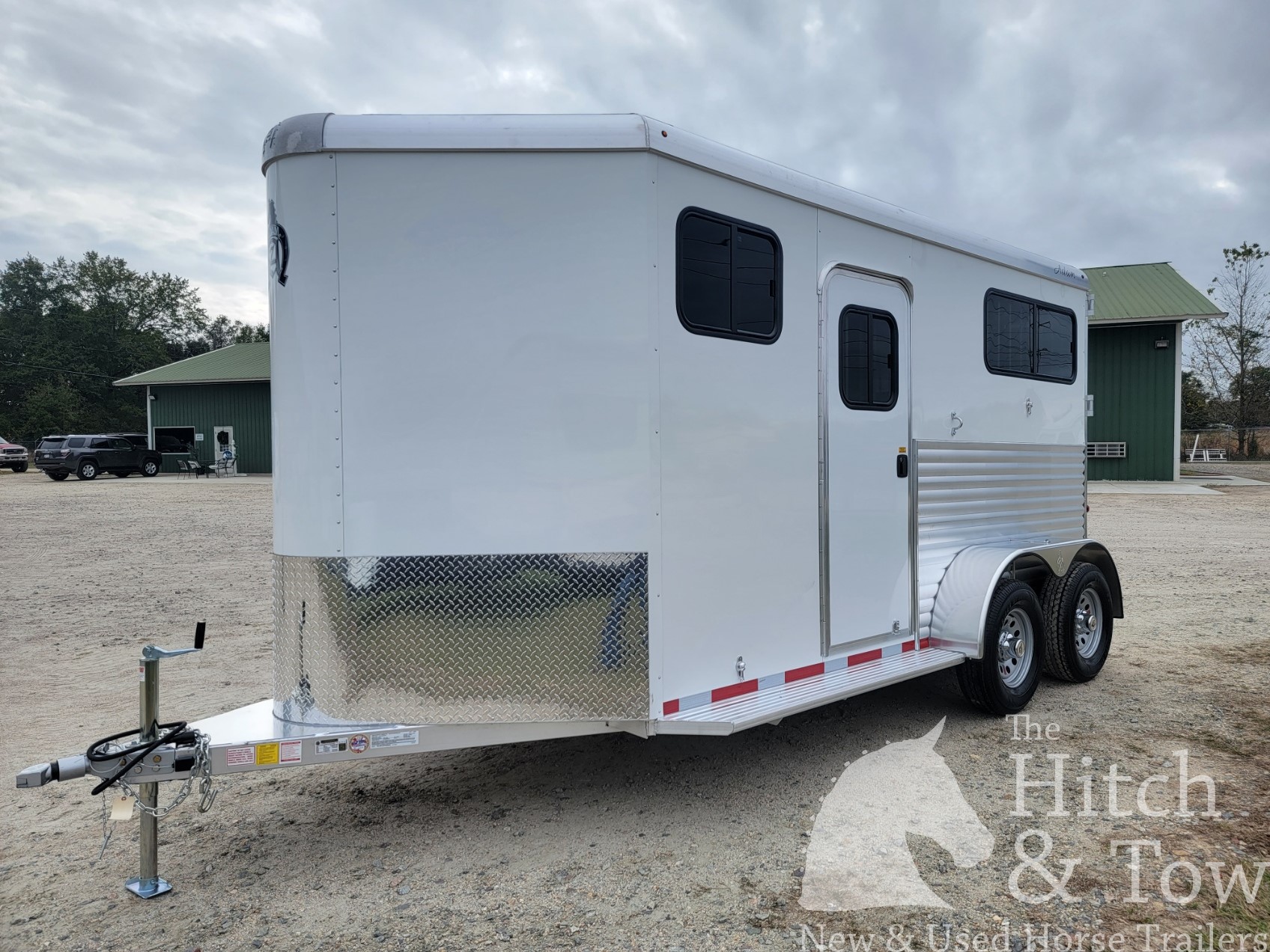 2026 ADAM 2 HORSE BUMPER PULL W/ DRESSING ROOM! $19,000