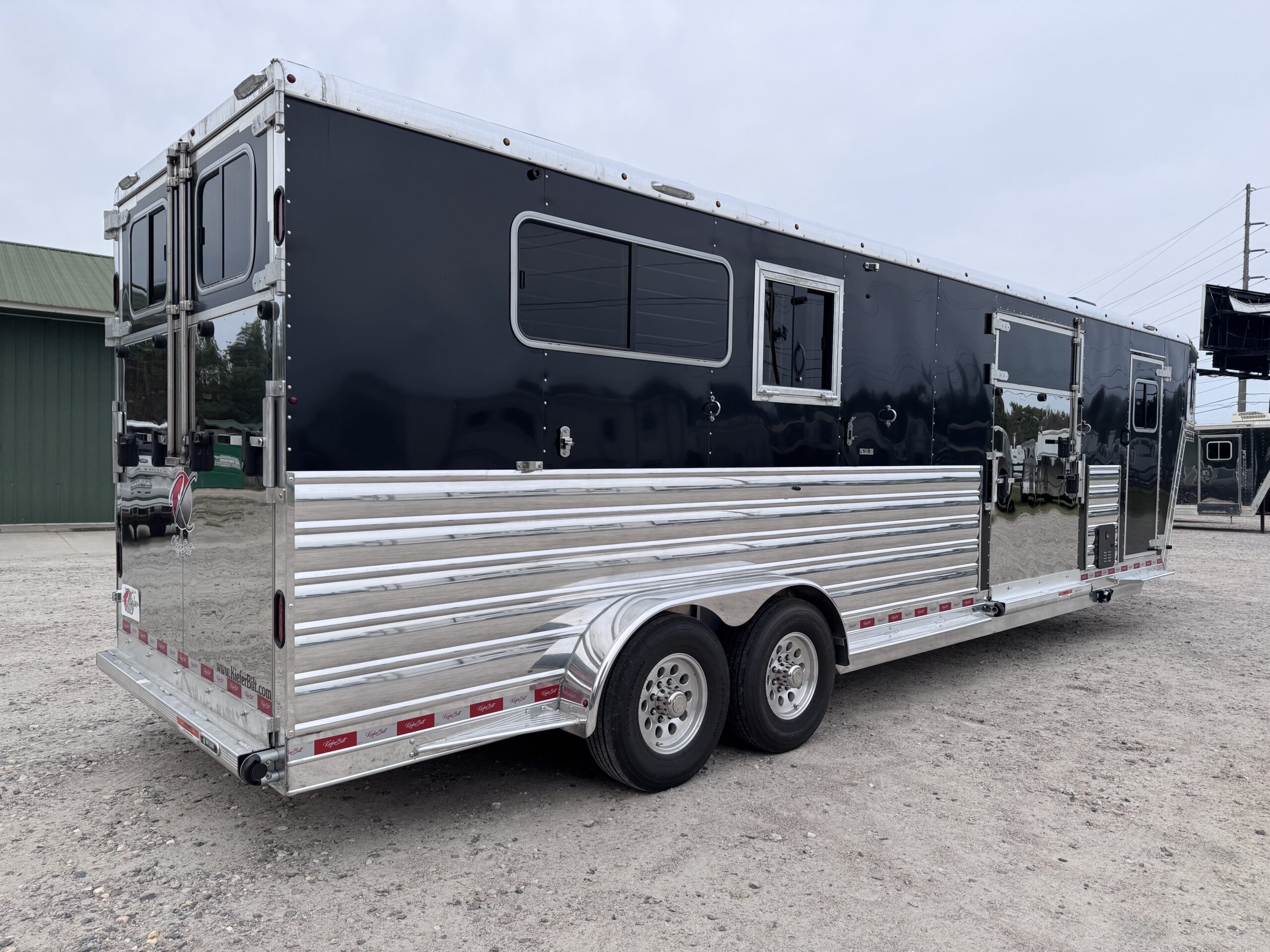 2027 KieferBilt Trailers 2+1 GOOSENECK W/ WEEKENDER & UPGRADES! $75,900