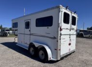 2008 SUNDOWNER 2 HORSE GOOSENECK WARMBLOOD DIMENSIONS! $16,000