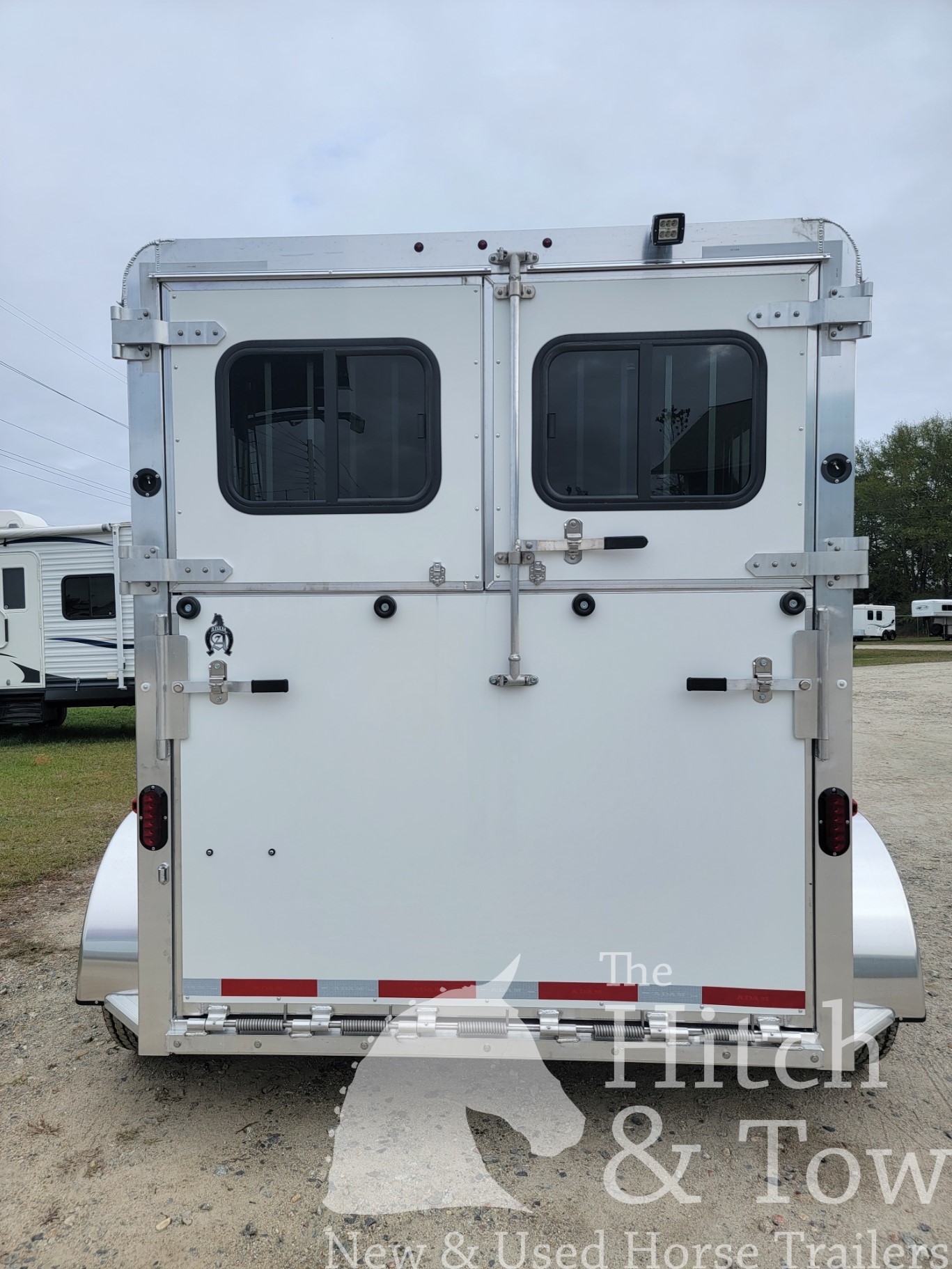 2026 ADAM 2 HORSE BUMPER PULL W/ DRESSING ROOM! $19,000
