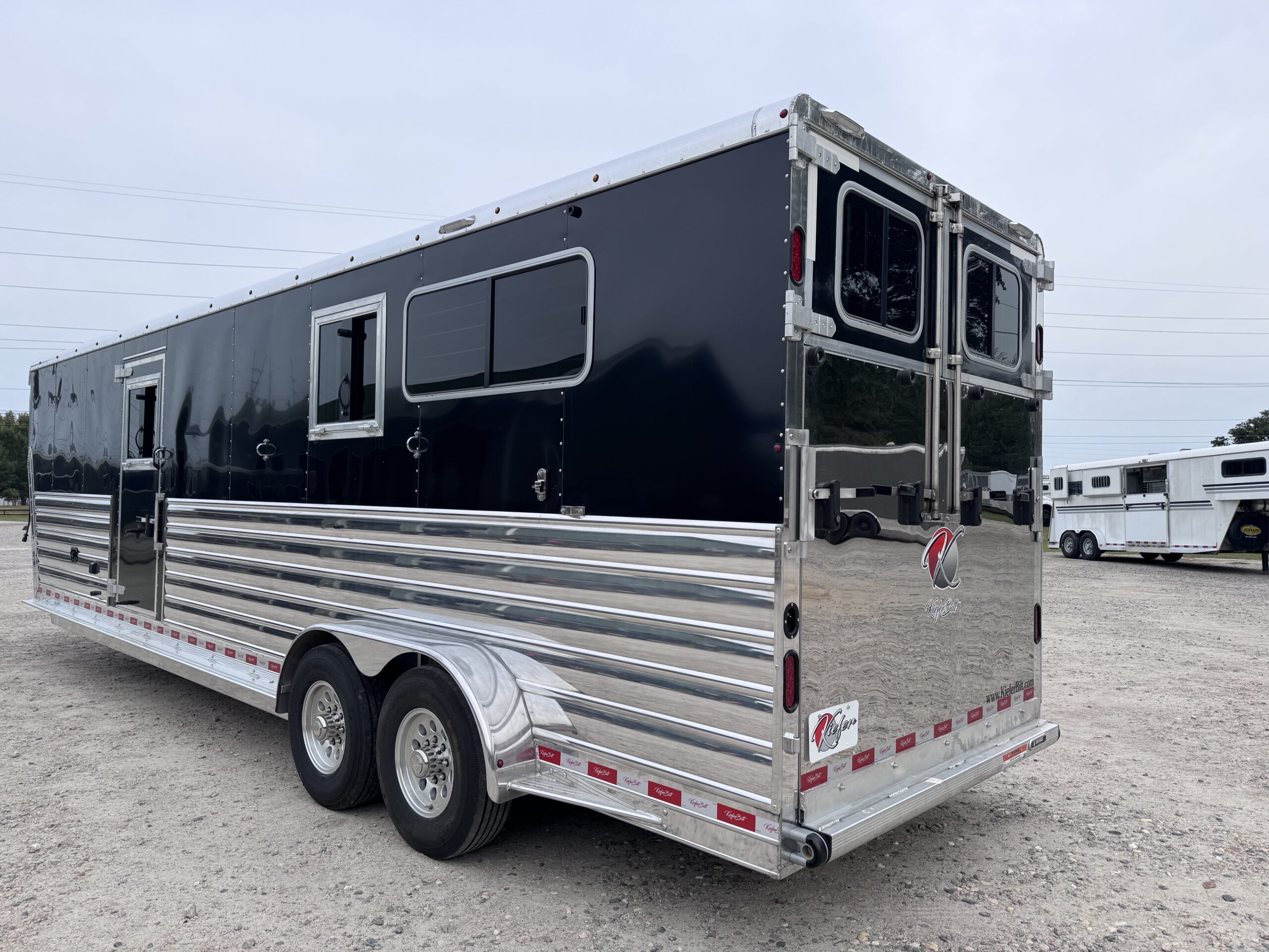 2027 KieferBilt Trailers 2+1 GOOSENECK W/ WEEKENDER & UPGRADES! $75,900