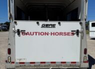 2009 GORE 2 HORSE GOOSENECK W/ SIDE RAMP, HYDRAULIC JACK, ETC! $19,900