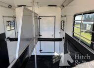 2000 SUNDOWNER 2 HORSE GOOSENECK WARMBLOOD DIMENSIONS! $10,900