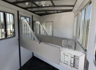 SLIGHTLY USED! 2025 DIXIE STAR 3 HORSE SLAT LOAD LIVING QUARTERS TRAILER! $44,000